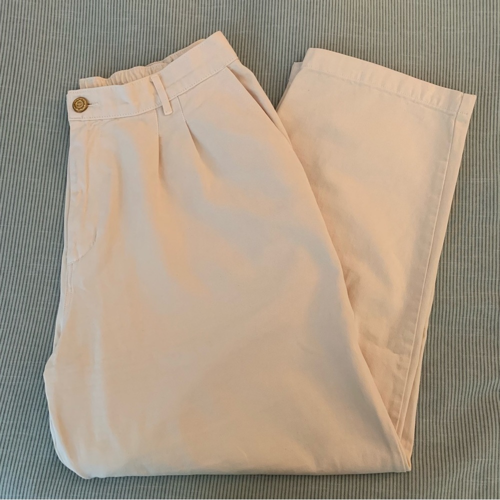 BIG BUD PRESS CREAM TROUSERS